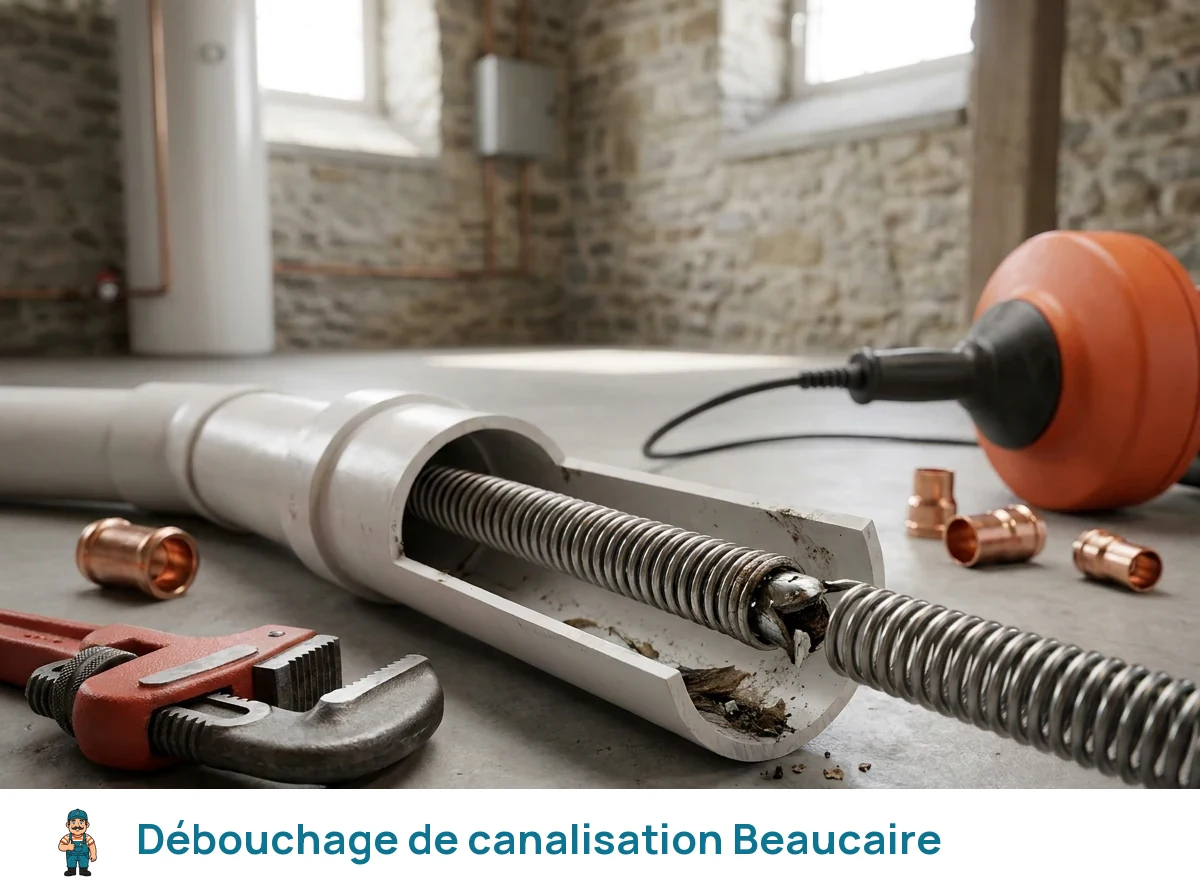 Débouchage de canalisation à Beaucaire