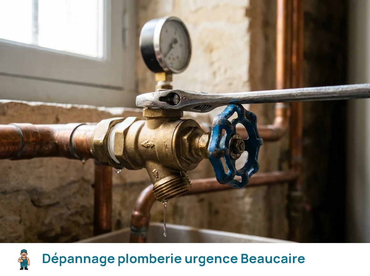 Dépannage plomberie urgence à Beaucaire