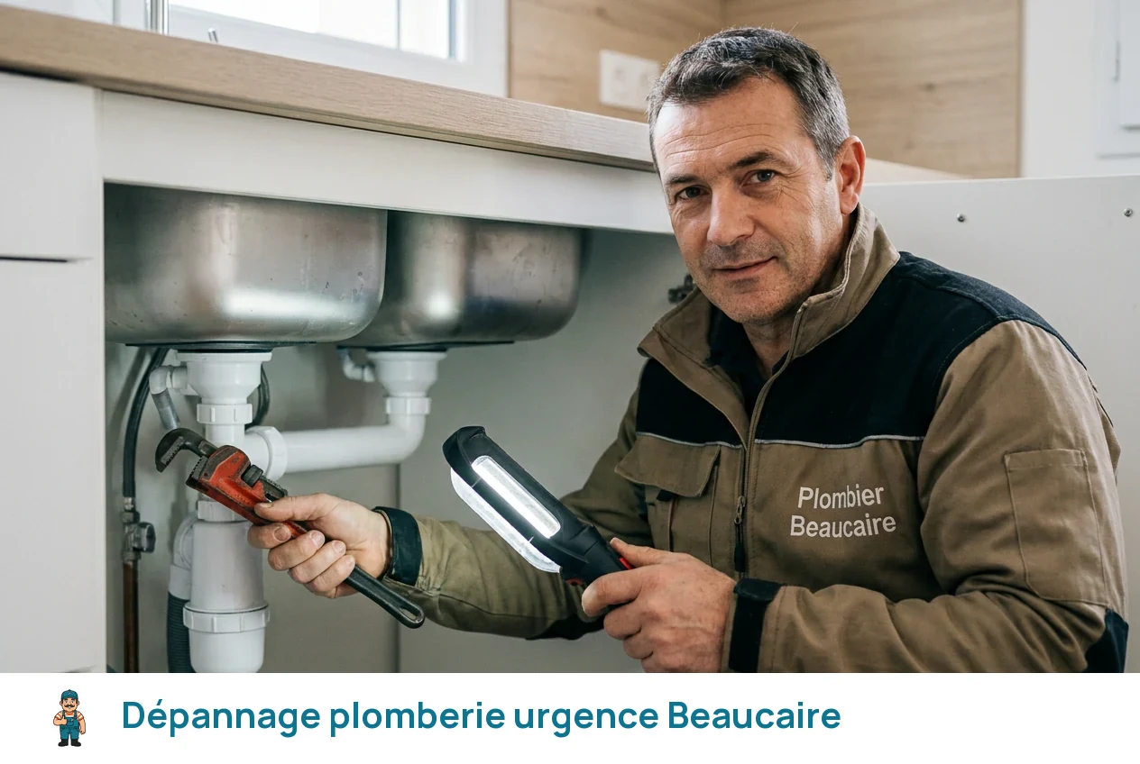 Dépannage plomberie urgence à Beaucaire