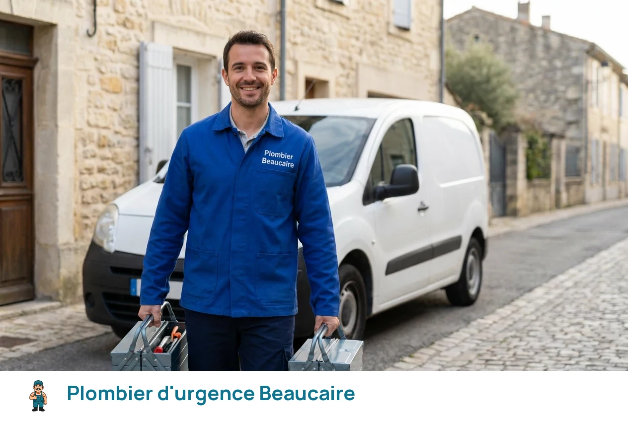 Plombier d'urgence à Beaucaire