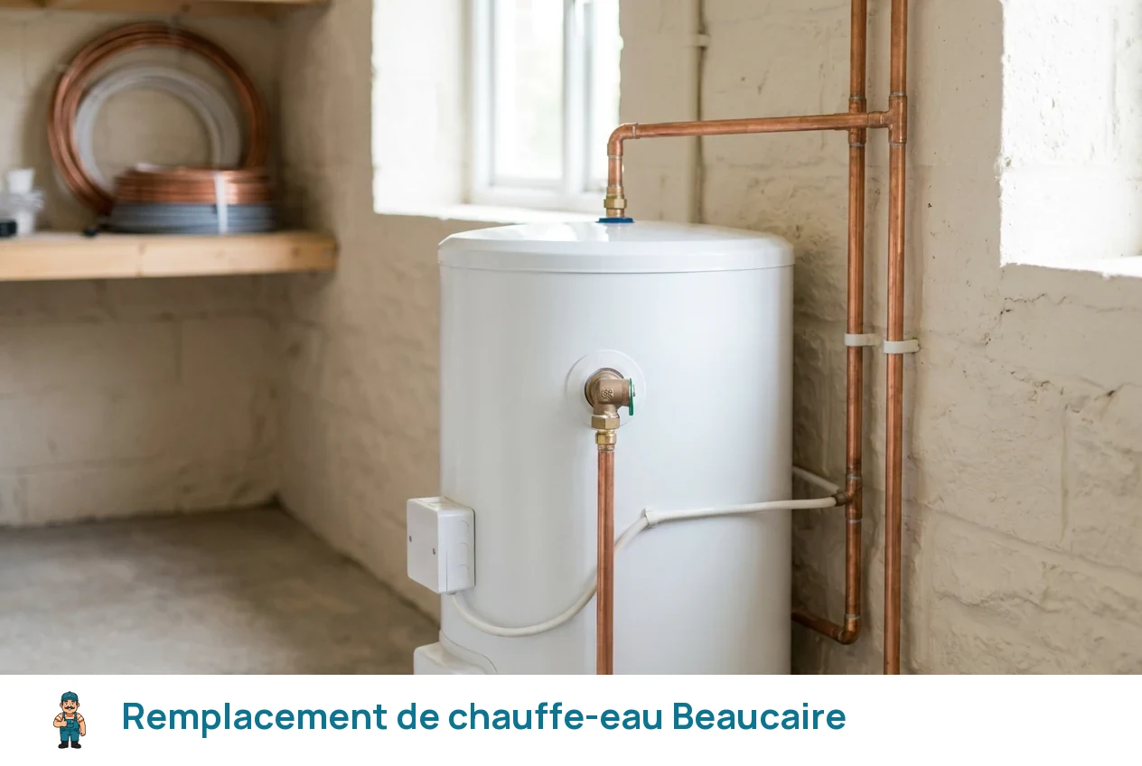 Remplacement de chauffe-eau à Beaucaire
