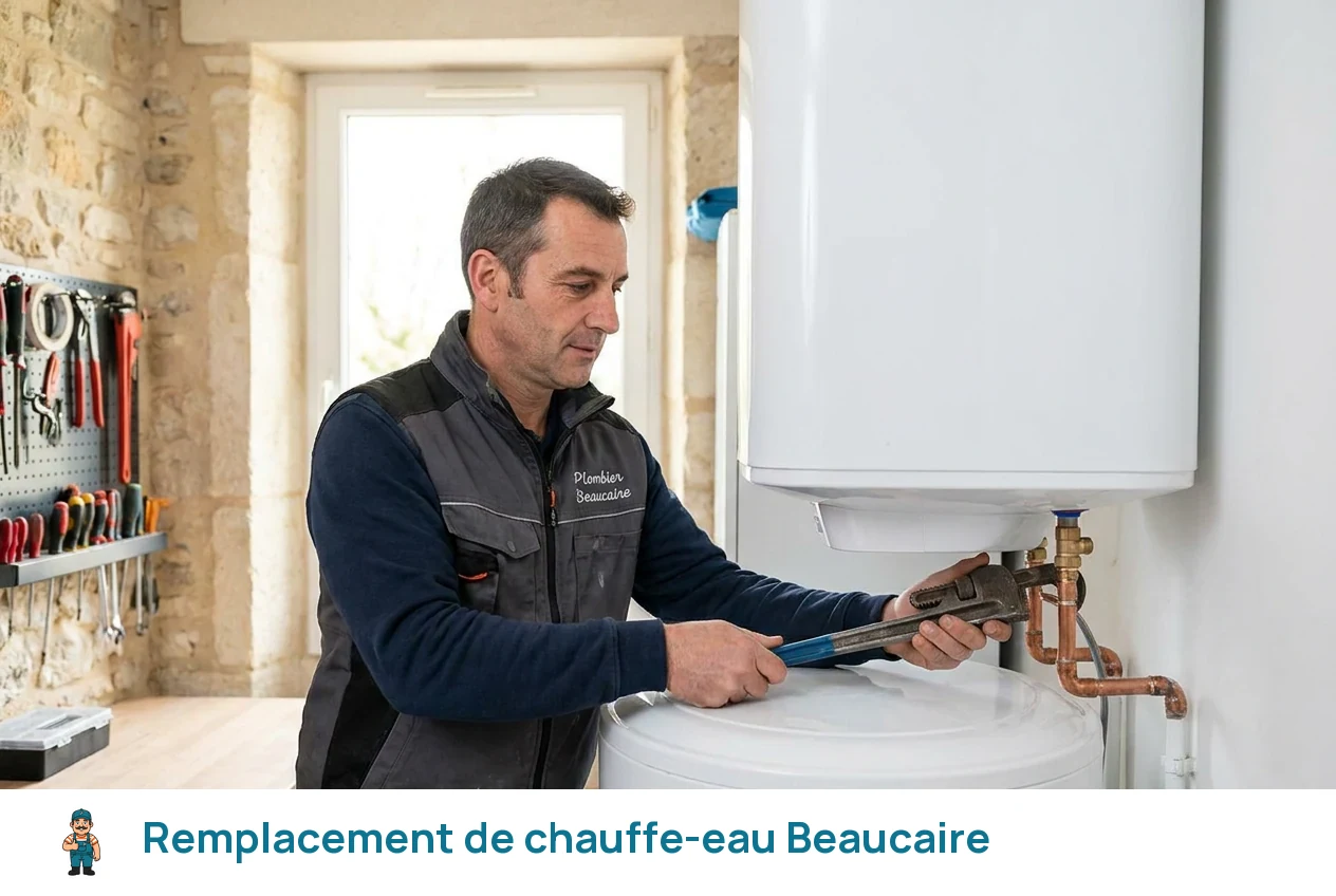 Remplacement de chauffe-eau à Beaucaire